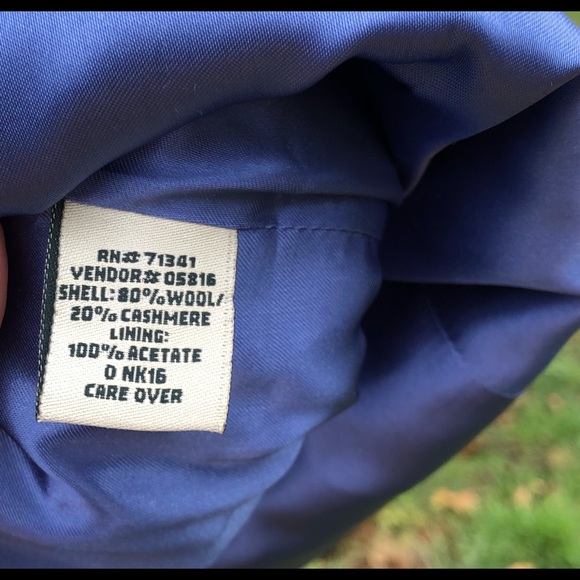 LLBean Cashmere Blend Jacket 12P - Picture 7 of 8